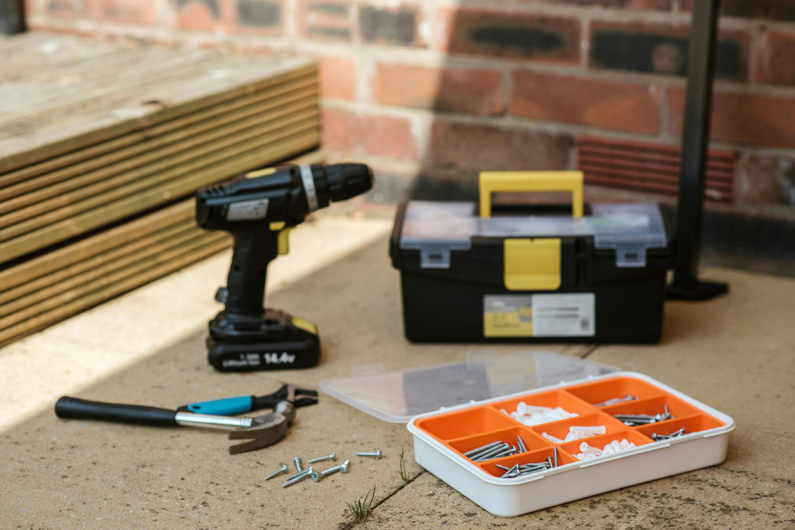 An organized spill kit containing absorbent materials and safety gear